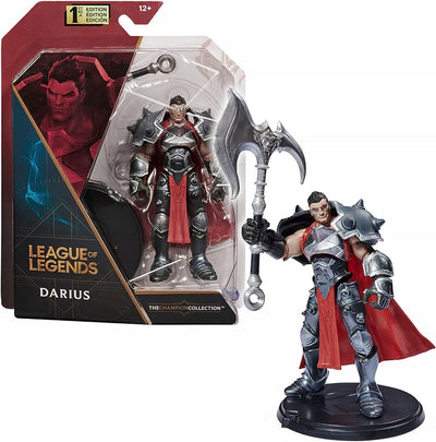 Zabawka LEAGUE OF LEGENDS RUCHOMA  DARIUS RIOT 12cm - kolekcjonerska premium zabawki Aseo dla dzieci