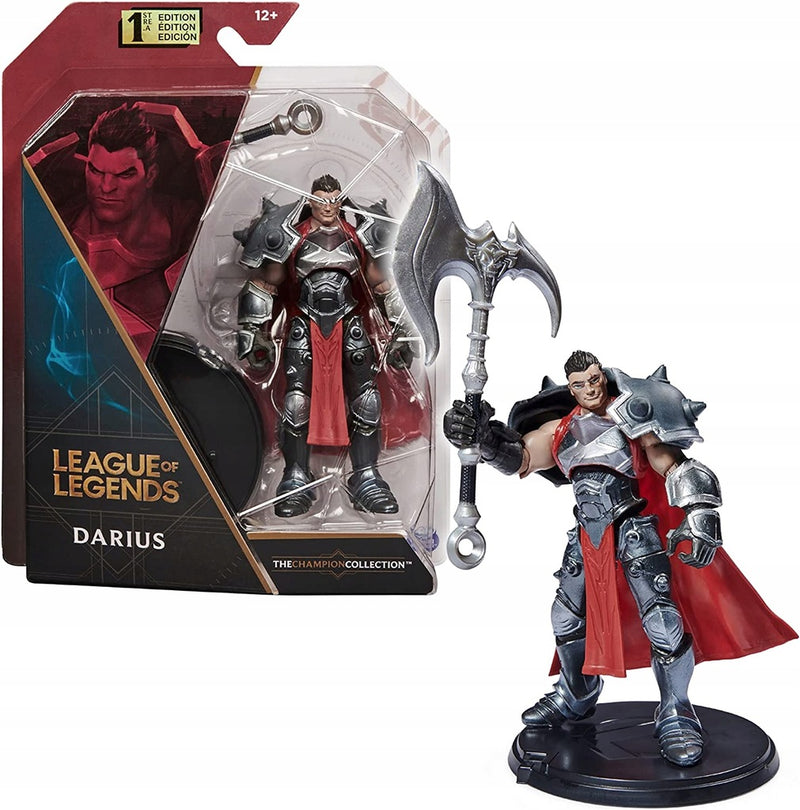Zabawka LEAGUE OF LEGENDS RUCHOMA  DARIUS RIOT 12cm - kolekcjonerska premium zabawki Aseo dla dzieci