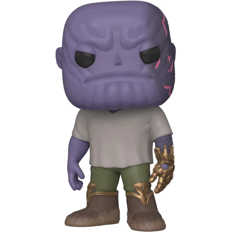 Funko POP Avengers Thanos Garden 579 - opakowanie z tyłu - post-snap peaceful Mad Titan MCU