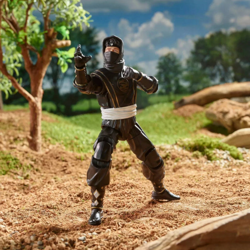 POWER RANGERS MIGHTY MORPHIN NINJA CZARN - widok 10 opakowania szczegoly zabawka kolekcja