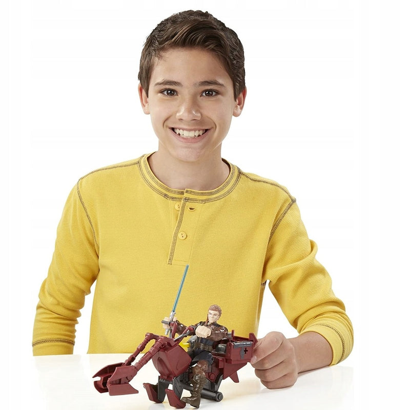 STAR WARS HERO MASHERS JEDI ANAKIN SKYWA - widok 6 opakowania szczegoly zabawka kolekcja