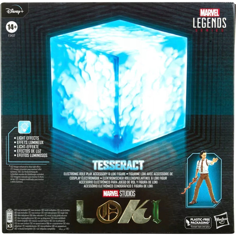 Zabawka MARVEL LEGENDS RUCHOMA  LOKI + AKCESORIA + ŚWIECĄC - kolekcjonerska Hasbro premium dla dzieci fanow