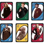 GRA KARCIANA UNO HARRY POTTER MATTEL GAM - widok 3 opakowania szczegoly zabawka kolekcja