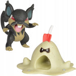 POKEMON BATTLE FIGURE PACK 2-PAK FIGURKI - widok 2 opakowania szczegoly zabawka kolekcja