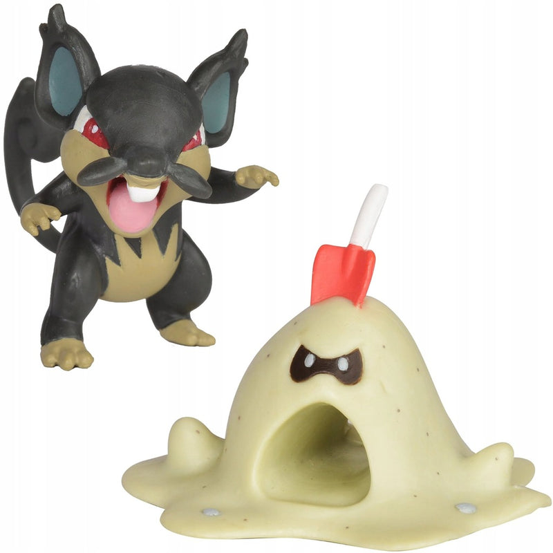 POKEMON BATTLE FIGURE PACK 2-PAK FIGURKI - widok 2 opakowania szczegoly zabawka kolekcja