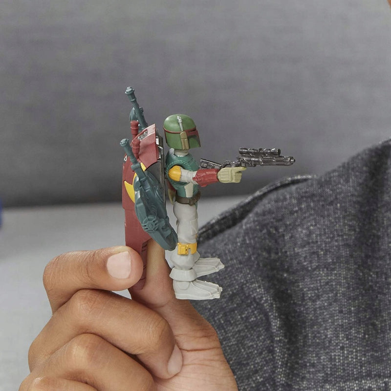 STAR WARS MISSION FLEET  BOBA FETT + PLE - widok 5 opakowania szczegoly zabawka kolekcja