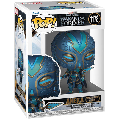Figurka Funko POP MARVEL BLACK PANTHER WAKANDA FOREVER ANEKA (M - kolekcjonerska premium dla fanow kolekcjoner