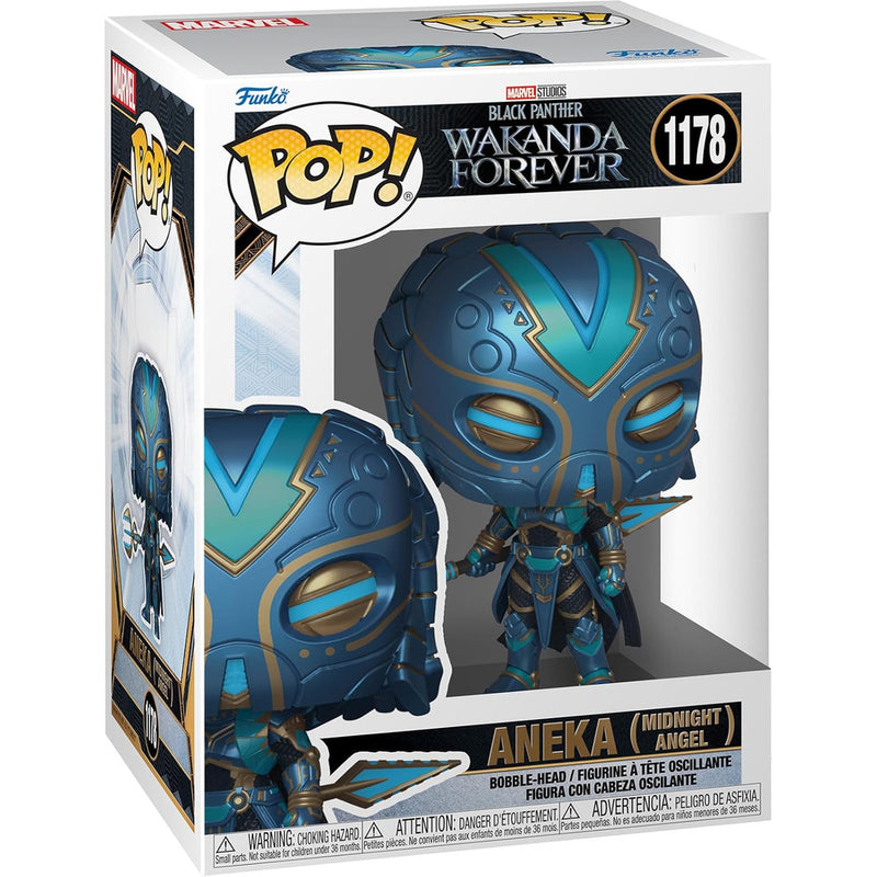 Figurka Funko POP MARVEL BLACK PANTHER WAKANDA FOREVER ANEKA (M - kolekcjonerska premium dla fanow kolekcjoner