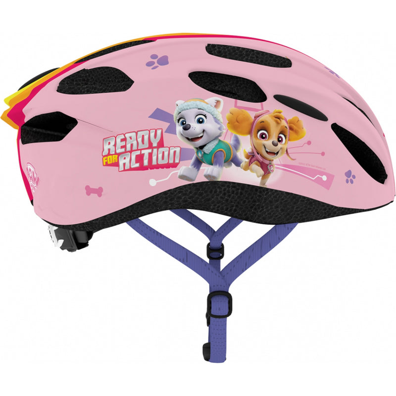 KASK ROWEROWY DZIECIĘCY PSI PATROL RÓŻOW - widok 4 opakowania szczegoly zabawka kolekcja