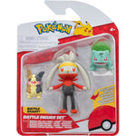 Zabawka POKEMON BATTLE FIGURE SET 3-PAK ZESTAW MORPEKO + R - kolekcjonerska Jazwares premium dla dzieci fanow