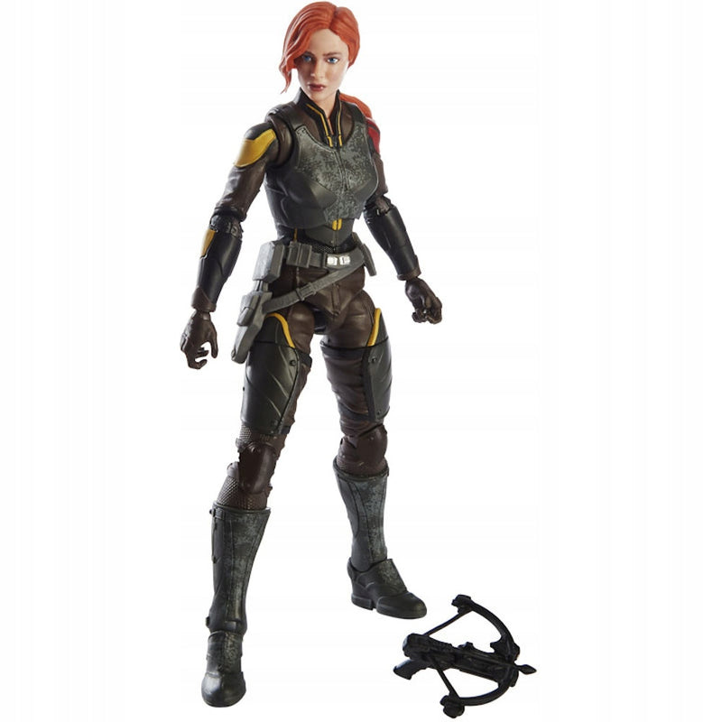 G.I. JOE SNAKE EYES RUCHOMA  SCARLETT - widok 3 opakowania szczegoly zabawka kolekcja