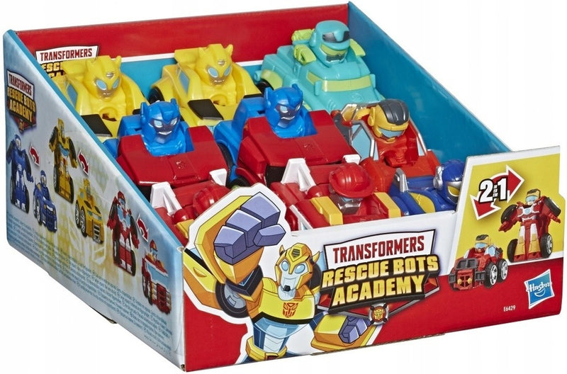 TRANSFORMERS RESCUE BOTS ACADEMY OPTIMUS - widok 5 opakowania szczegoly zabawka kolekcja