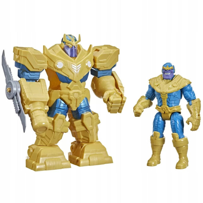 MARVEL MECHSTRIKE 2-PAK THANOS + PANCERZ - widok 2 opakowania szczegoly zabawka kolekcja
