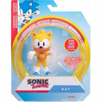 Zabawka SONIC THE HEDGEHOG CLASSIC RAY 10cm + SZMARAGD - kolekcjonerska premium zabawki Aseo dla dzieci