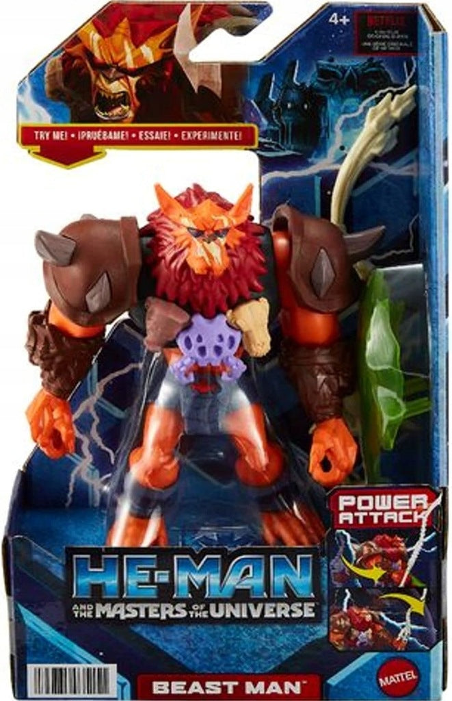 Zabawka HE-MAN WŁADCY WSZECHŚWIATA  BEAST MAN - kolekcjonerska premium zabawki Aseo dla dzieci