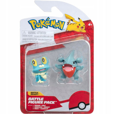 Zabawka POKEMON BATTLE FIGURE PACK 2-PAK ZESTAW ORYGINALNE - kolekcjonerska premium zabawki Aseo dla dzieci