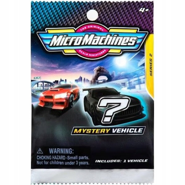 MICRO MACHINES AUTO SERIA 2 SASZETKA NIE - widok 2 opakowania szczegoly zabawka kolekcja