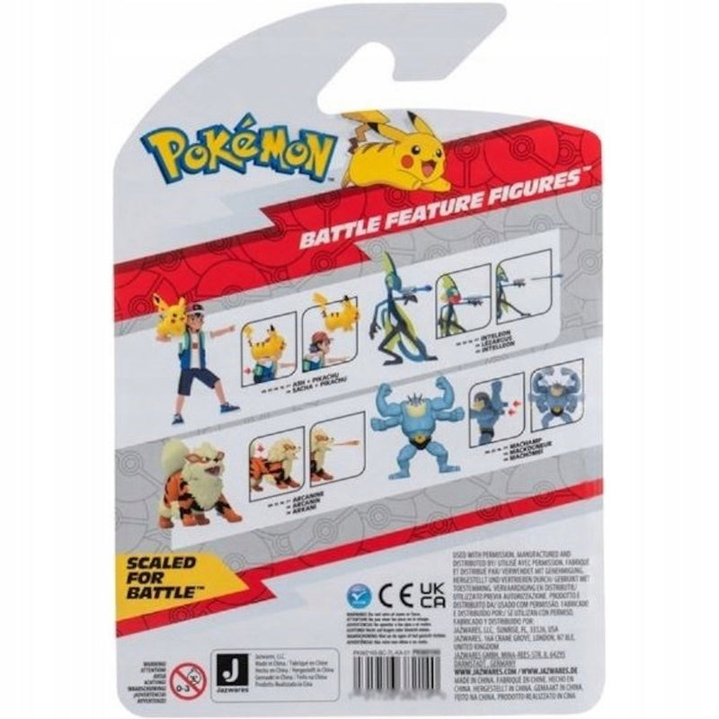 POKEMON BATTLE FEATURE FIGURE ORYGINALNA - widok 3 opakowania szczegoly zabawka kolekcja
