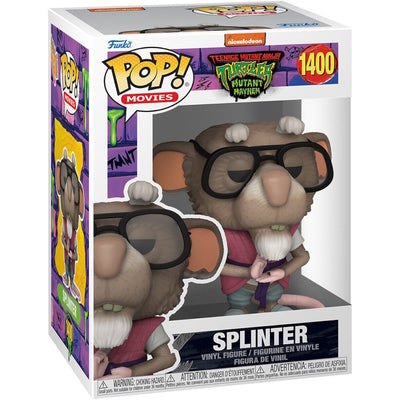 Figurka Funko POP Splinter - Żółwie Ninja Mutant Mayhem - kolekcjonerska szczur sensei TMNT 2023