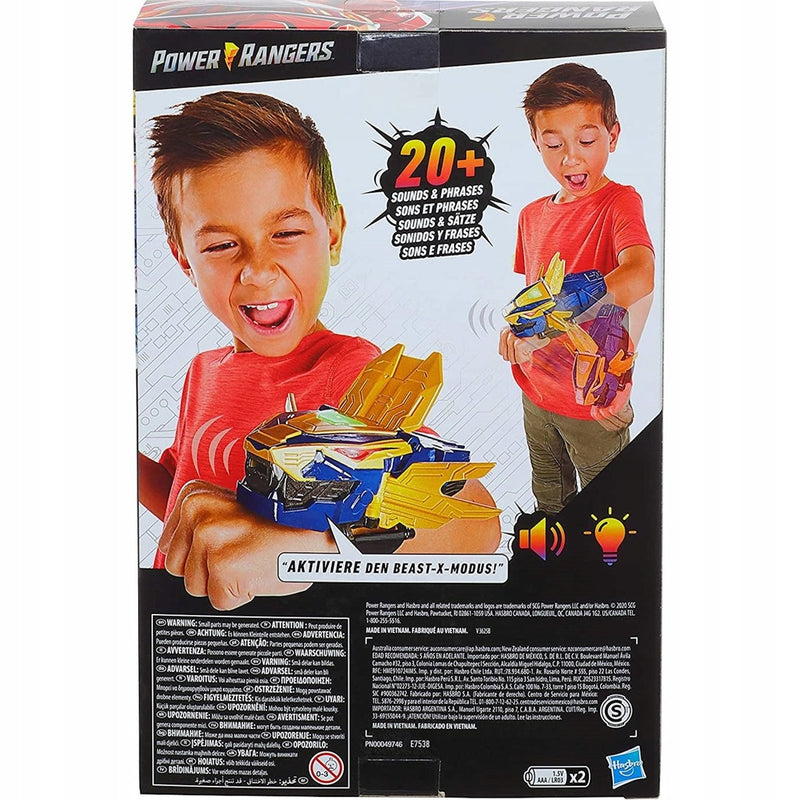 POWER RANGERS HASBRO BEAST MORPHERS BEAS - widok 7 opakowania szczegoly zabawka kolekcja