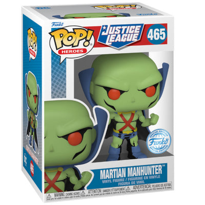 Figurka Funko POP HEROES DC JUSTICE LEAGUE MARTIAN MANHUNTER (S - kolekcjonerska premium dla fanow kolekcjoner