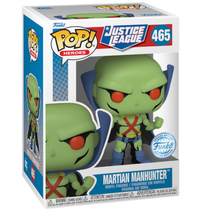 Figurka Funko POP HEROES DC JUSTICE LEAGUE MARTIAN MANHUNTER (S - kolekcjonerska premium dla fanow kolekcjoner