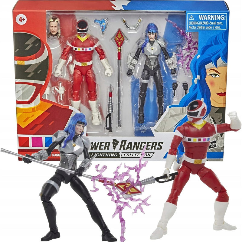 Zabawka POWER RANGERS LIGHTNING COLLECTION IN SPACE RED CZ - kolekcjonerska premium zabawki Aseo dla dzieci