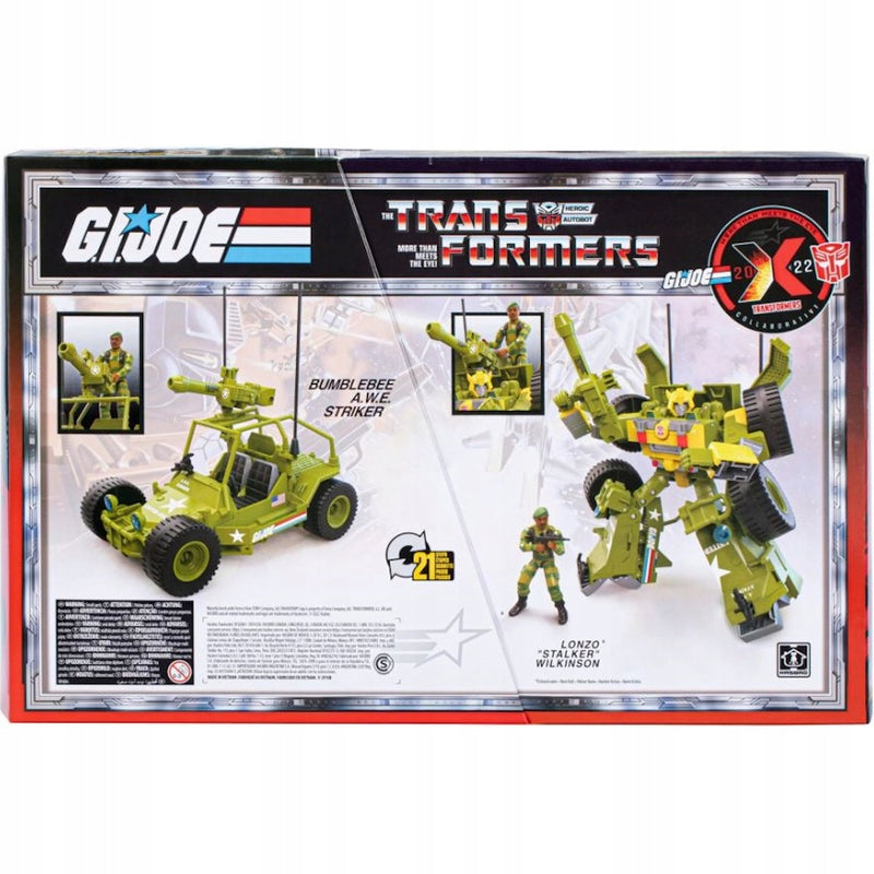G.I. JOE X TRANSFORMERS LONZO "STALKER"  - widok 7 opakowania szczegoly zabawka kolekcja