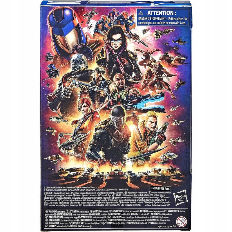 G.I. JOE CLASSIFIED SERIES HASBRO ORYGIN - widok 4 opakowania szczegoly zabawka kolekcja