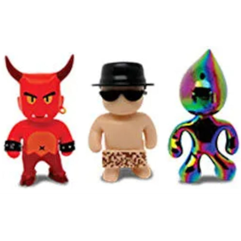 STUMBLE GUYS ZESTAW FIGUREK 3-PAK THE FR - widok 4 Diramix opakowanie szczegoly collectible