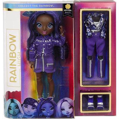 RAINBOW HIGH CORE FASHION LALKA KRYSTAL  - widok 2 opakowania szczegoly zabawka kolekcja