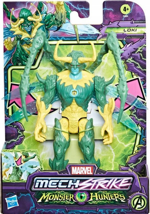 Zabawka MARVEL MECH STRIKE MONSTER HUNTERS LOKI HASBRO - kolekcjonerska premium zabawki Aseo dla dzieci