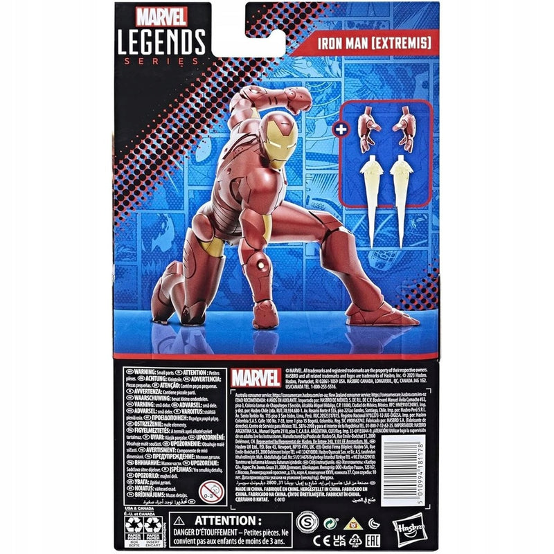 MARVEL LEGENDS SERIES AVENGERS ORYGINALN - widok 6 opakowania szczegoly zabawka kolekcja