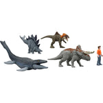 JURASSIC WORLD CHAOS THEORY MINIS ZESTAW - widok 4 Mattel opakowanie szczegoly collectible