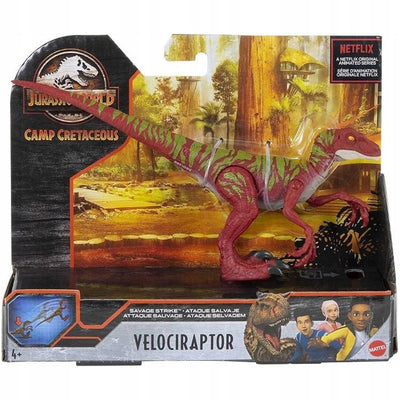 Zabawka JURASSIC WORLD CAMP CRETACEOUS PARK JURAJSKI RUCHO - kolekcjonerska premium zabawki Aseo dla dzieci