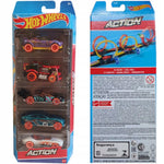 Zabawka HOT WHEELS 5-PAK ZESTAW MATTEL ACTION HFV85 - kolekcjonerska premium zabawki Aseo dla dzieci