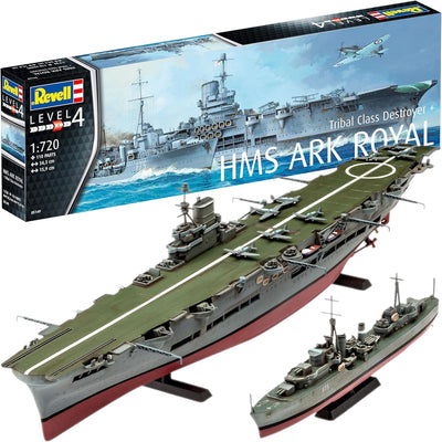 Zabawka REVELL ZESTAW OKRĘTÓW 2-PAK TRIBAL CLASS DESTROYER - kolekcjonerska Revell premium dla dzieci