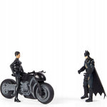 DC THE MOVIE BATMAN + SELINA KYLE + MOTO - widok 4 opakowania szczegoly zabawka kolekcja