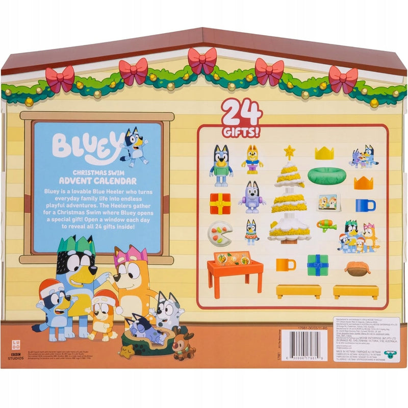BLUEY KALENDARZ ADWENTOWY ORYGINALNY MOO - widok 7 opakowania szczegoly zabawka kolekcja