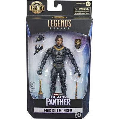 Zabawka MARVEL LEGENDS BLACK PANTHER CZARNA PANTERA RUCHOM - kolekcjonerska Hasbro premium dla dzieci fanow