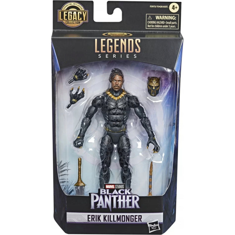 Zabawka MARVEL LEGENDS BLACK PANTHER CZARNA PANTERA RUCHOM - kolekcjonerska Hasbro premium dla dzieci fanow