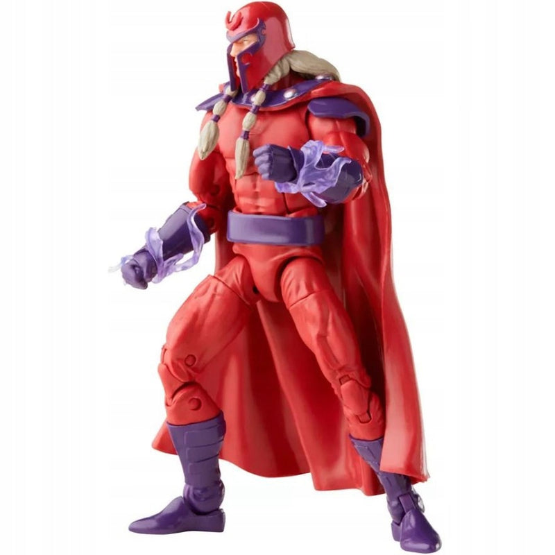 MARVEL LEGENDS RUCHOMA  X-MEN MAGNETO 17 - widok 4 opakowania szczegoly zabawka kolekcja