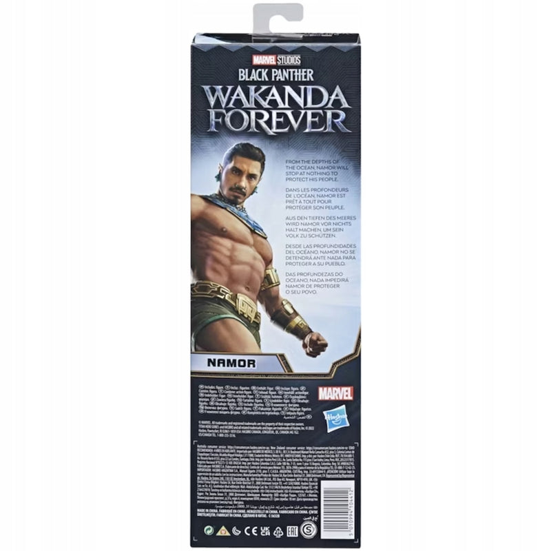 MARVEL BLACK PANTHER TITAN HERO SERIES N - widok 5 opakowania szczegoly zabawka kolekcja