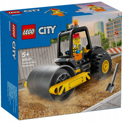Zabawka LEGO CITY ORYGINALNY ZESTAW KLOCKÓW WALEC BUDOWLAN - kolekcjonerska premium zabawki Aseo dla dzieci