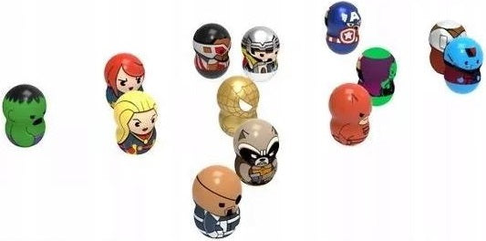 MARVEL AVENGERS WOOBLIES TURBO BOOSTER S - widok 3 opakowania szczegoly zabawka kolekcja