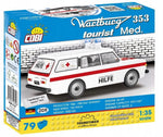 COBI COLLECTION WARTBURG 353 TOURIST MED - widok 2 opakowania szczegoly zabawka kolekcja