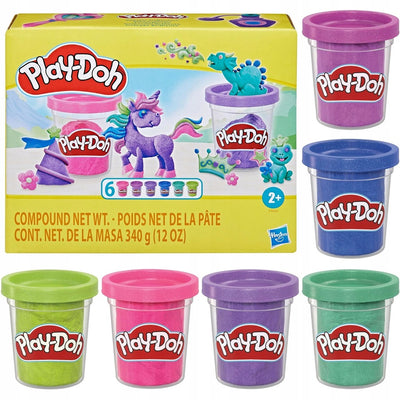 Zabawka PLAY-DOH SPARKLE BŁYSZCZĄCA CIASTOLINA ZESTAW KOLO - kolekcjonerska premium zabawki Aseo dla dzieci