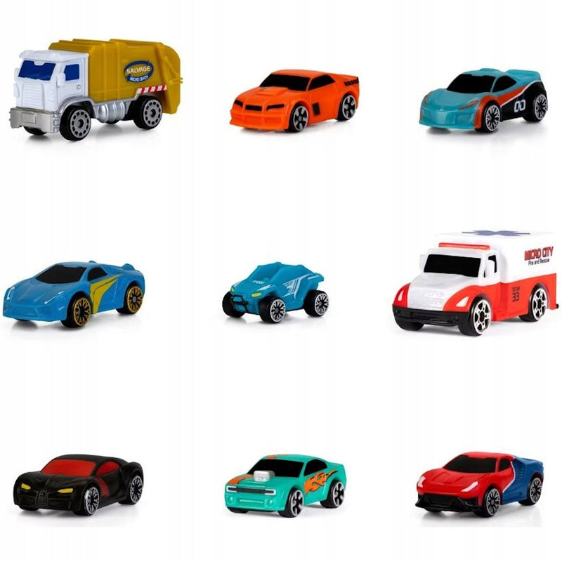 MICRO MACHINES AUTO SERIA 2 SASZETKA NIE - widok 3 opakowania szczegoly zabawka kolekcja