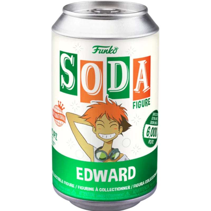 Funko POP FUNKO SODA FIGURE  COWBOY BEBOP EDWARD - widok 3 tyl opakowania box kolekcjonerska