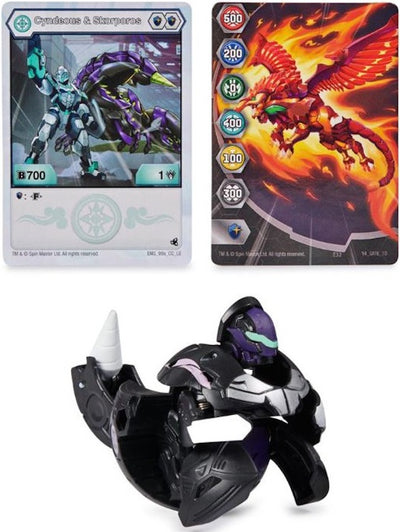 BAKUGAN LEGENDS KULA  CYNDEOUS X SKORPOR - widok 2 opakowania szczegoly zabawka kolekcja
